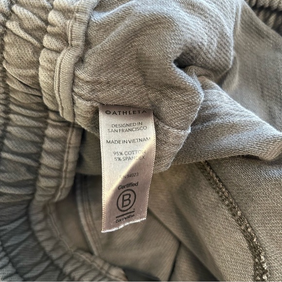 Athleta Women’s Farallon Vintage Washed Dark Gray Jogger Pants, Size 2 - Picture 6 of 6